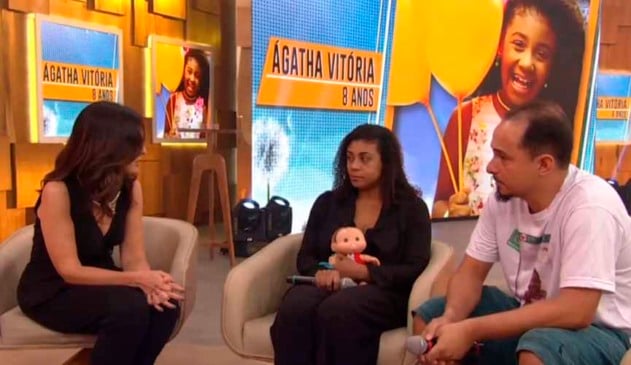 Eu disse calma, filha, mamãe tá aqui e aí percebi que ela levou um tiro diz mãe de Ágatha Félix