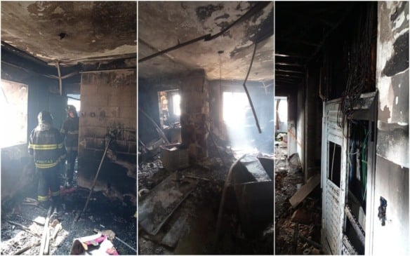 apartamento queimado em Jundiaí