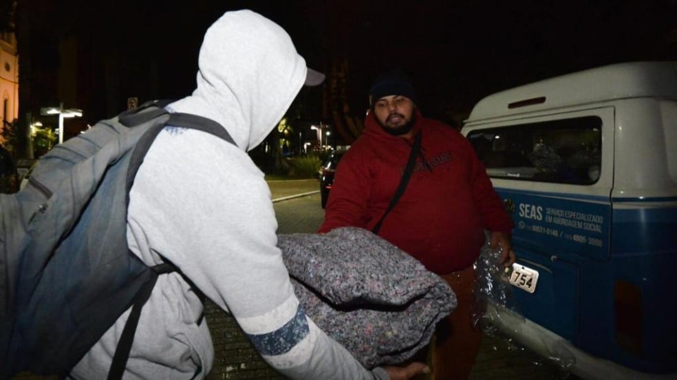 44 pessoas são acolhidas no primeiro dia da Operação Noites Frias de Jundiaí deste ano