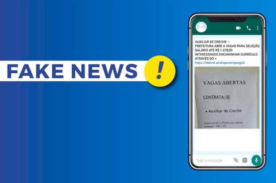 Fake News em Itupeva. (Foto: Divulgação)
