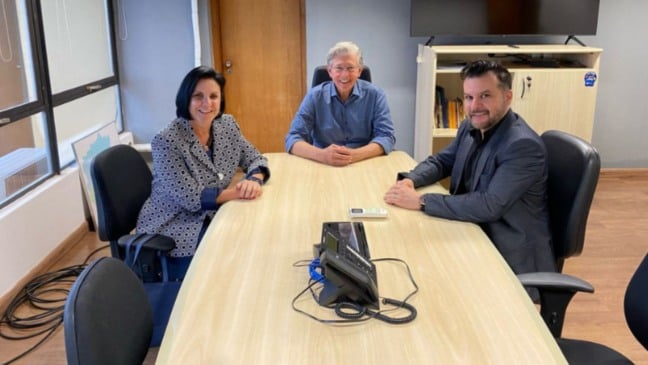 Representantes da ACE Jundiaí