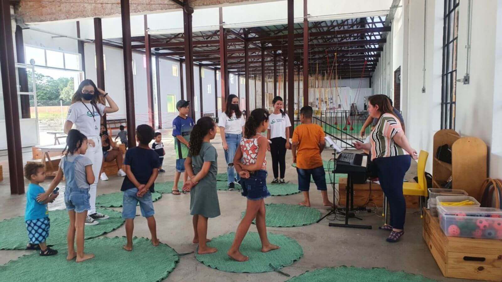 Atividades na Fábrica das Infâncias Japy em Jundiaí