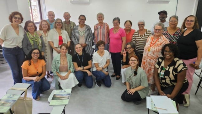 Turma do projeto da FMJ