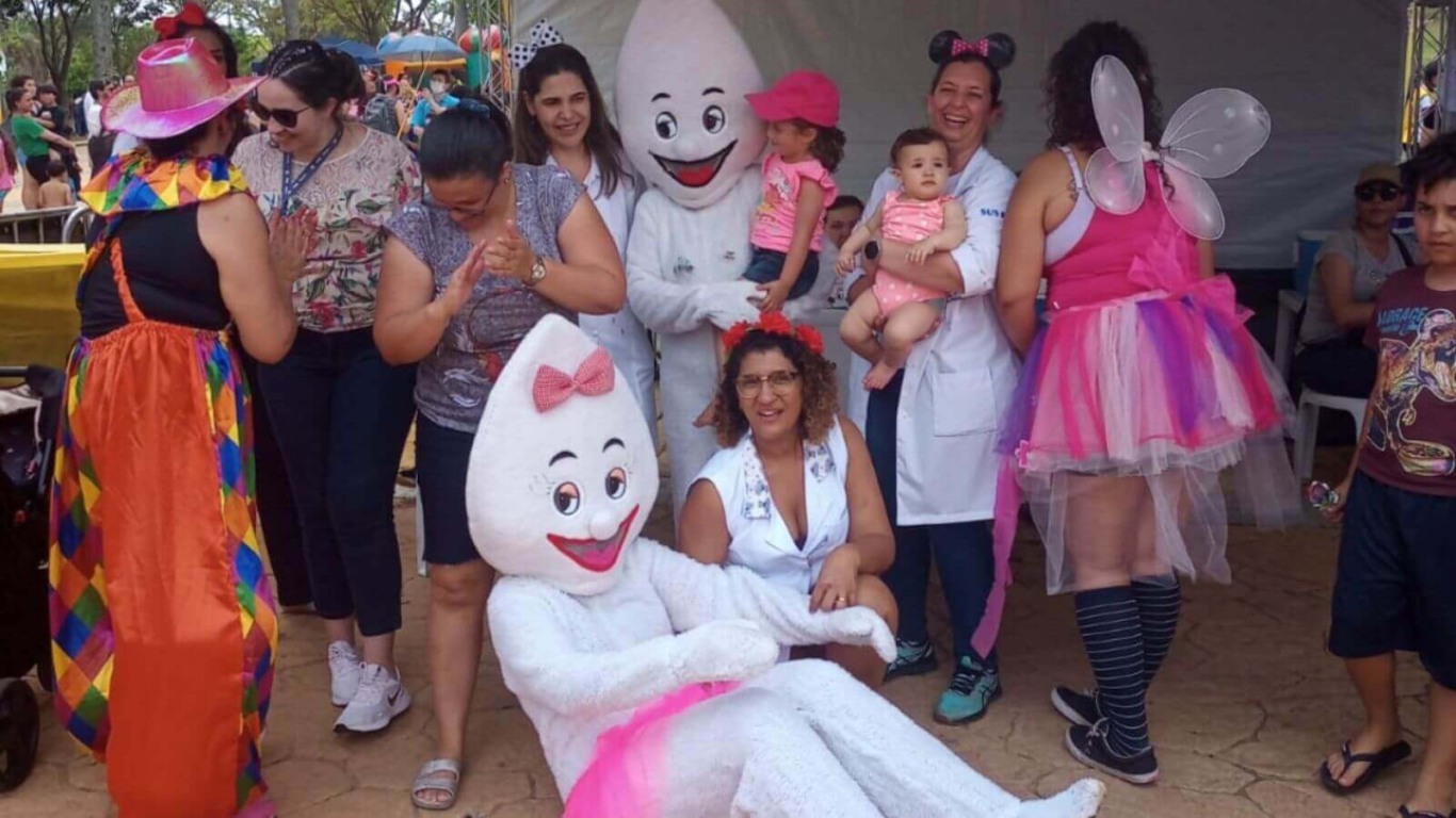 Vacinação infantil em Jundiaí