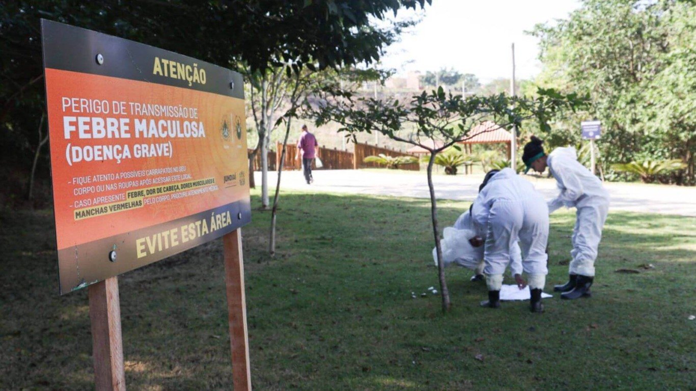 Agentes da VISAM de Jundiaí atuam em prevenção à Febre Maculosa