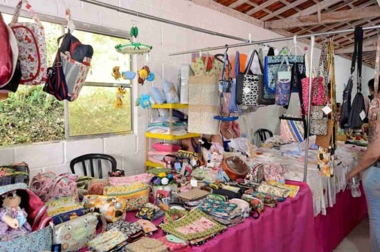 Feira Criativa na Festa das Orquídeas, em Várzea Paulista