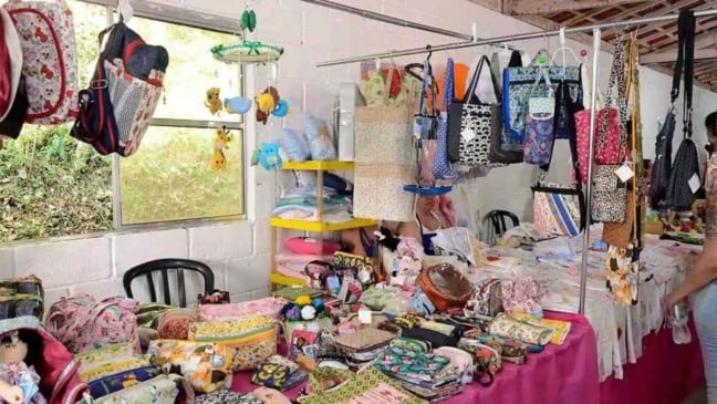 Feira Criativa na Festa das Orquídeas, em Várzea Paulista