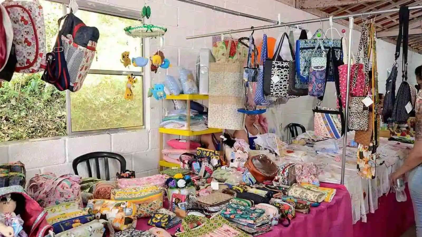 Feira Criativa na Festa das Orquídeas, em Várzea Paulista