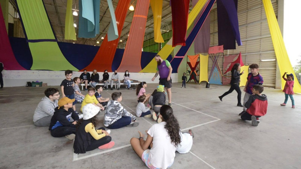 Espaço para crianças na Feira do Empreendedor