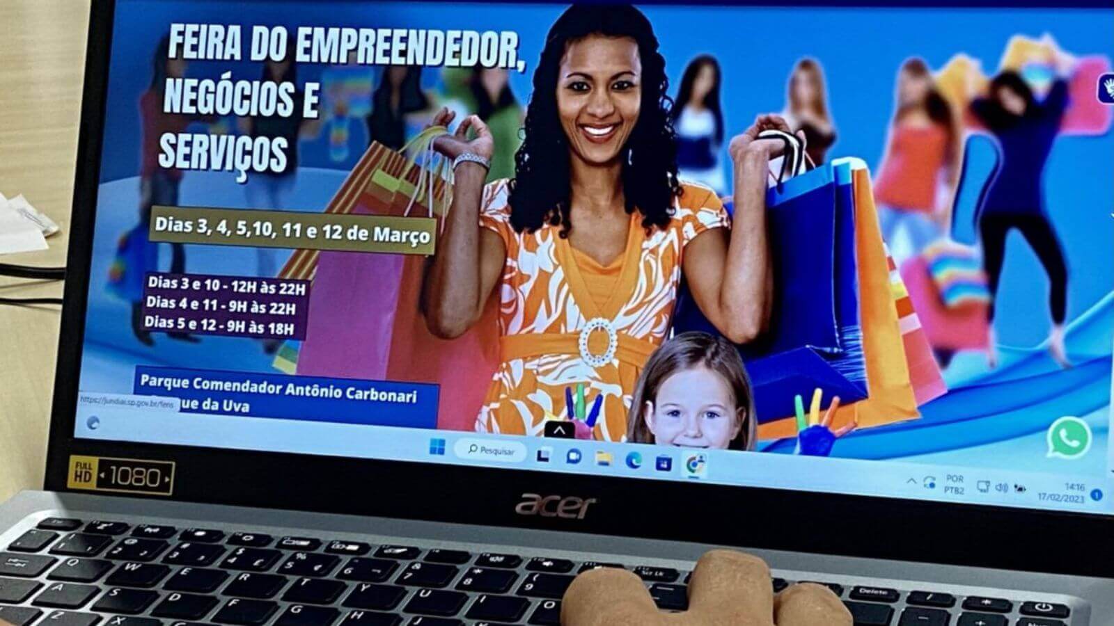 Site da Feira do Empreendedor de Jundiaí