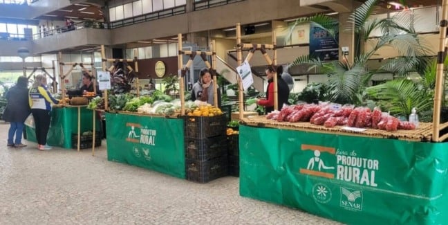 Feira do Produtor no Paço Municipal de Jundiaí