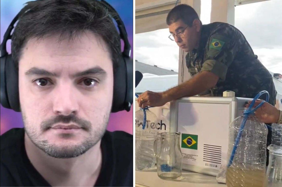 Felipe Neto arrecada R$ 4,8 milhões e envia 220 purificadores de água para o RS Felipe Neto arrecada R$ 4,8 milhões e envia 220 purificadores de água para o RS