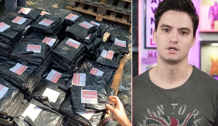 Felipe Neto distribui livros com temática LGBT de graça na Bienal