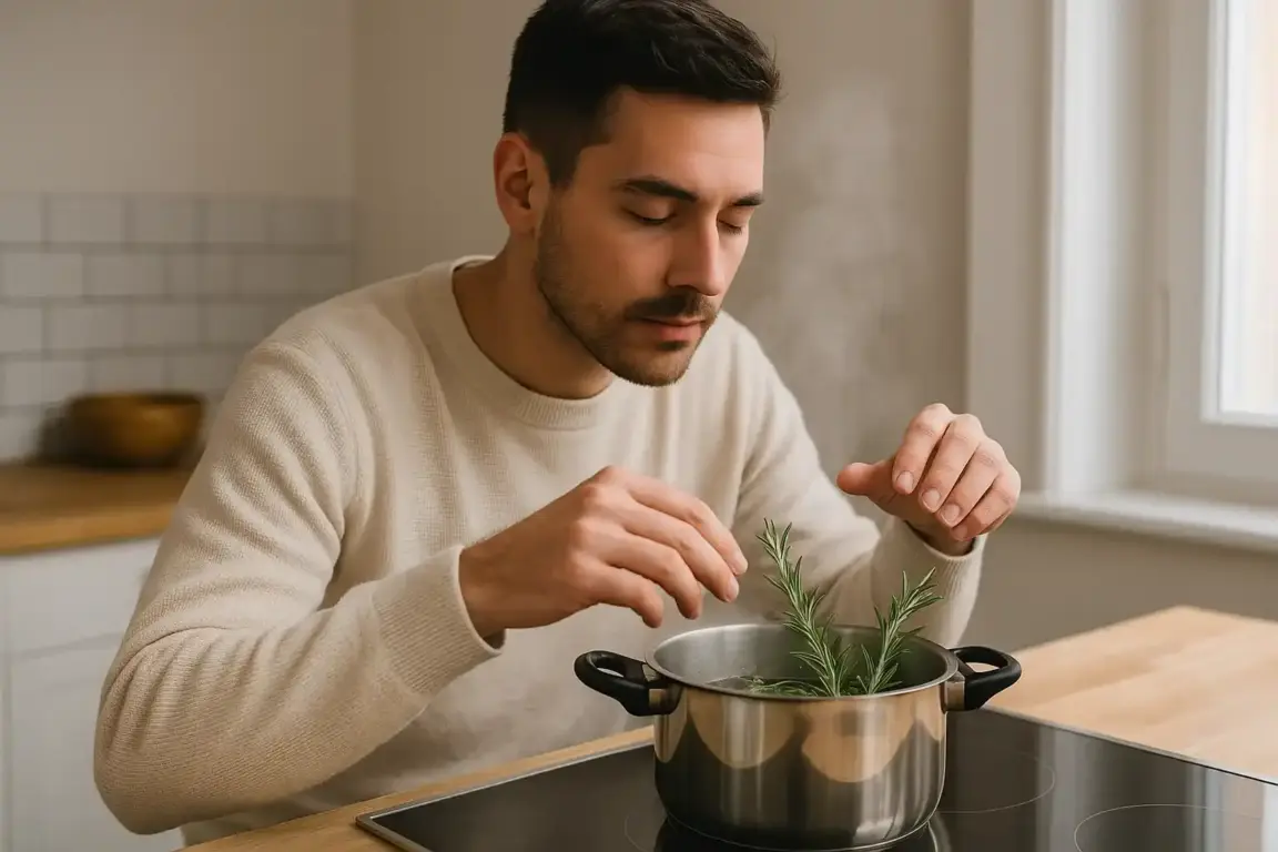 Ferver alecrim muda o clima da casa em minutos — aprenda o truque da vovó que viralizou