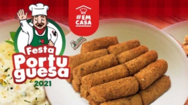 Arte de divulgação de Festa Portuguesa 2021