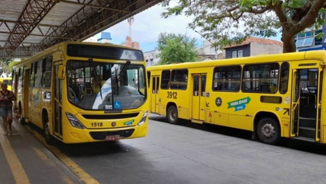 Ônibus - greve em Jundiaí