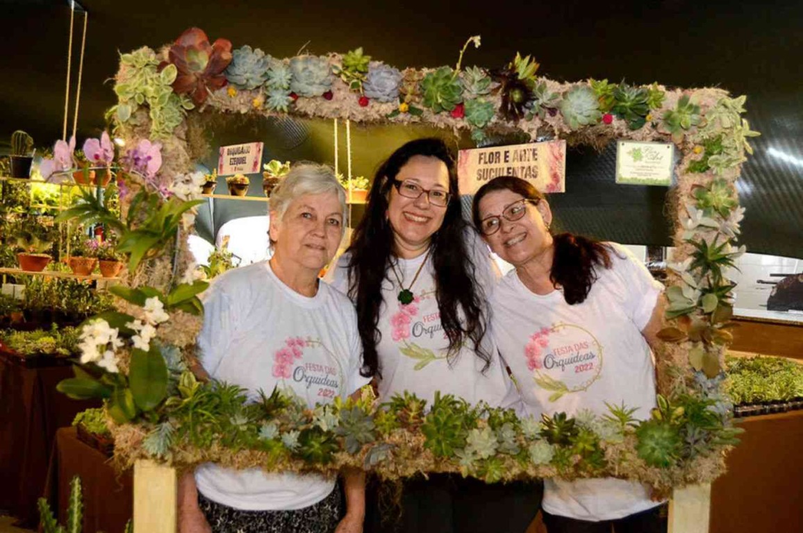 Além de muita beleza, Festa das Orquídeas também é solidariedade Além de muita beleza, Festa das Orquídeas também é solidariedade
