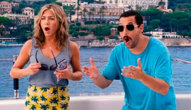 Filme com Jennifer Aniston e Adam Sandler bate recorde de estreia na Netflix