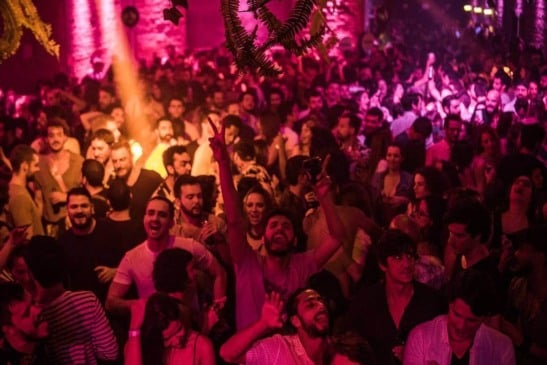 Festa Santo Forte em evento antes da pandemia