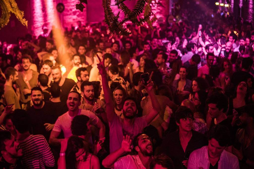 Festa Santo Forte em evento antes da pandemia