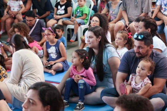 Fim de semana tem diversas opções gratuitas para o público infantojuvenil e seus familiares e cuidadores. Foto: Prefeitura de Jundiaí Fim de semana tem diversas opções gratuitas para o público infantojuvenil e seus familiares e cuidadores. Foto: Prefeitura de Jundiaí