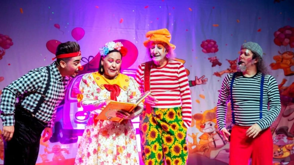 Palhaços do Cia Ricky Kelly