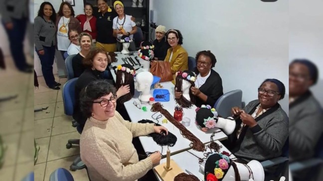 Voluntárias do Fios Encantados