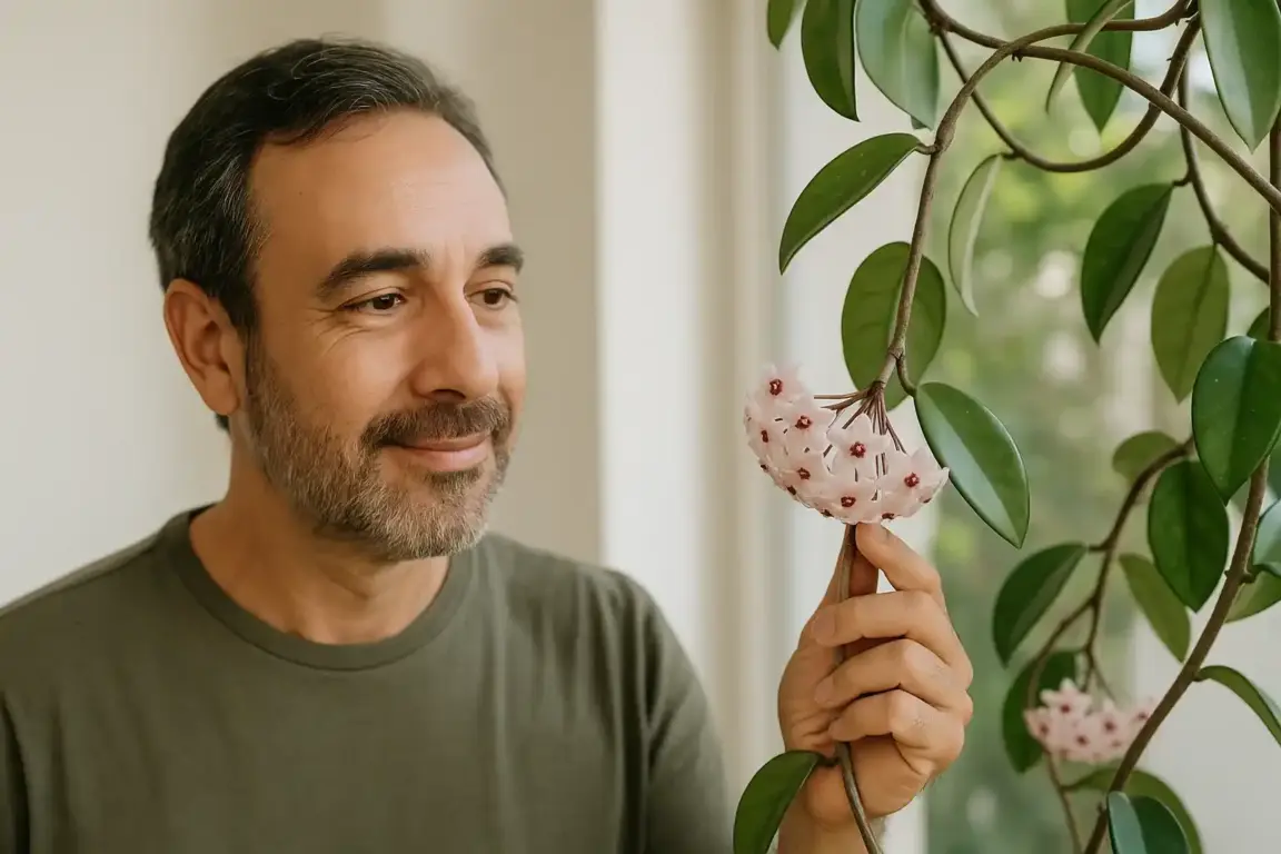 Flor de cera onde colocar para florescer com perfume intenso