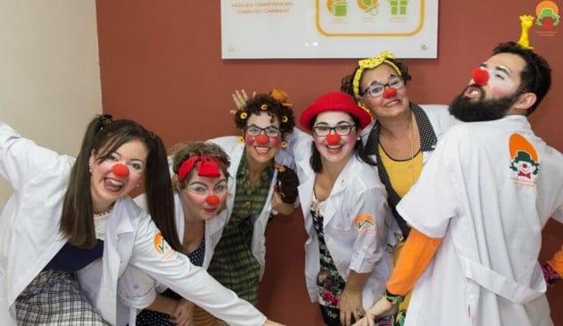 Palhaços voluntários