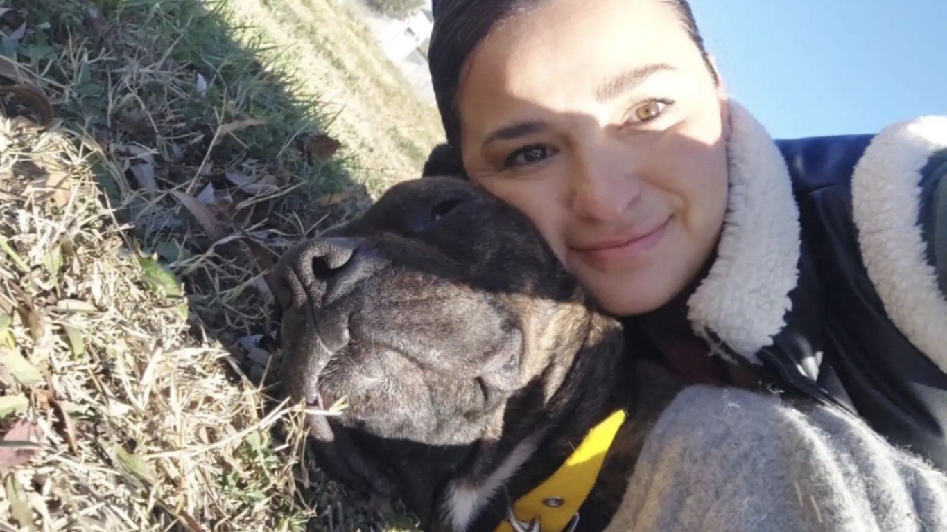 Funcionário encontra cachorro adorável dormindo na camas da loja