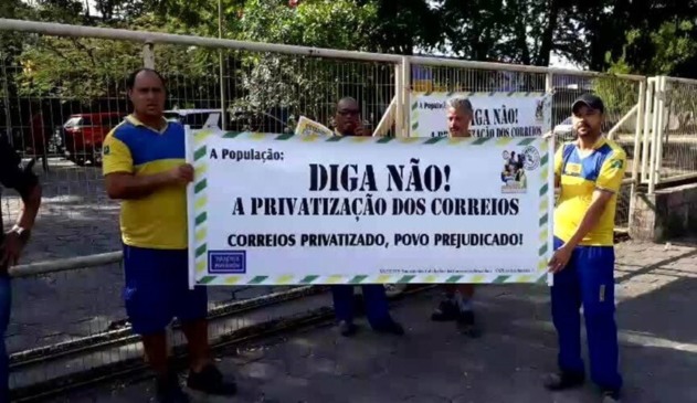 Funcionários dos Correios entram em greve a partir desta quarta (11)