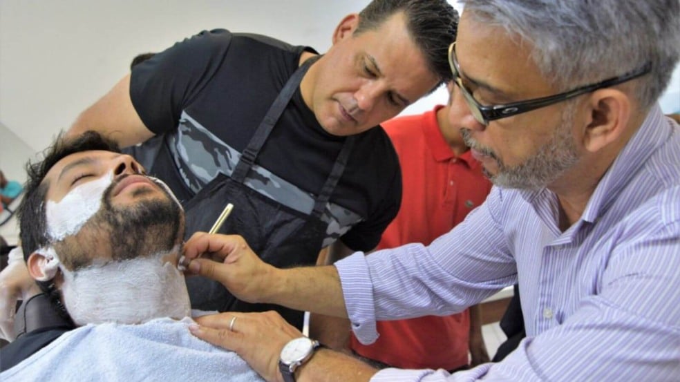 Curso de Barbeiro do Fundo Social de Jundiaí