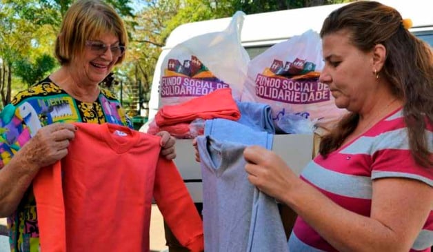 Fundo Social entrega agasalhos novos para crianças cadastradas