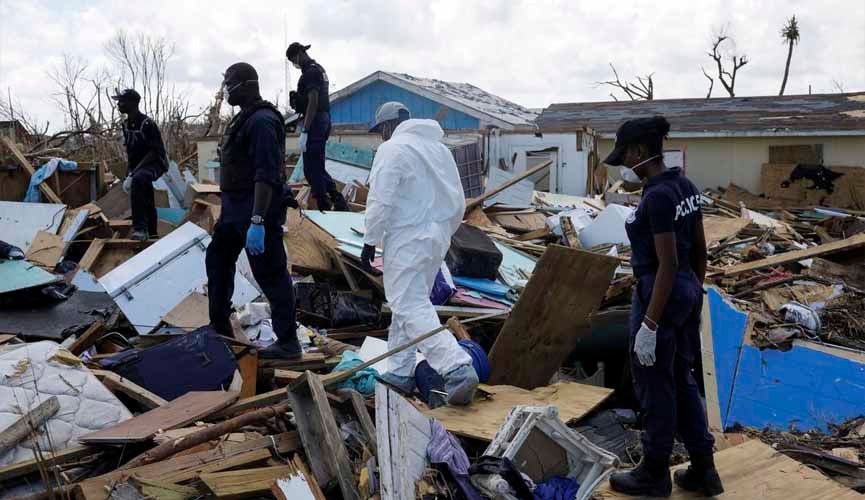 Furacão Dorian - cerca de 2500 pessoas continuam desaparecidas nas Bahamas