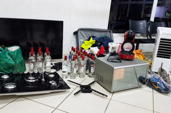 Cinco são presos em flagrante após furto de residência em Itupeva