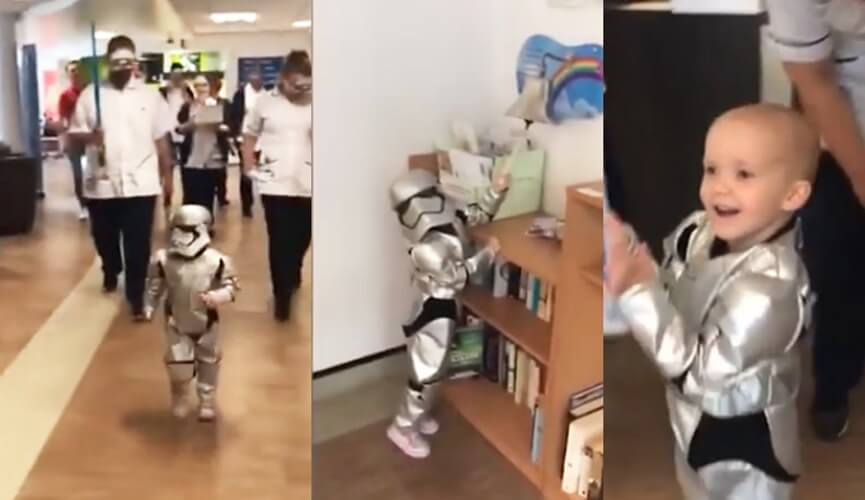 Audrina comemora vitória fantasiada