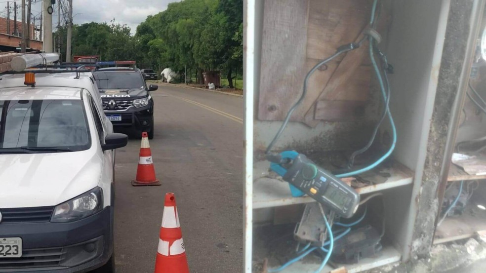 Gato de energia elétrica Gato de energia elétrica