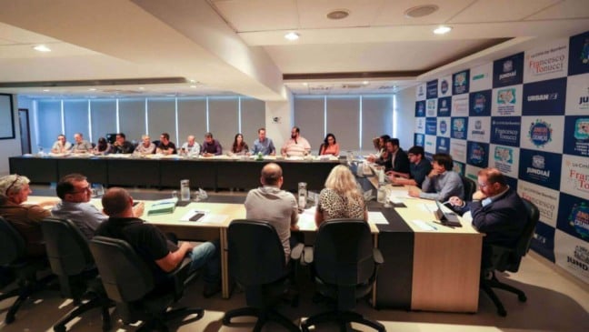 Reunião entre gestores de Jundiaí