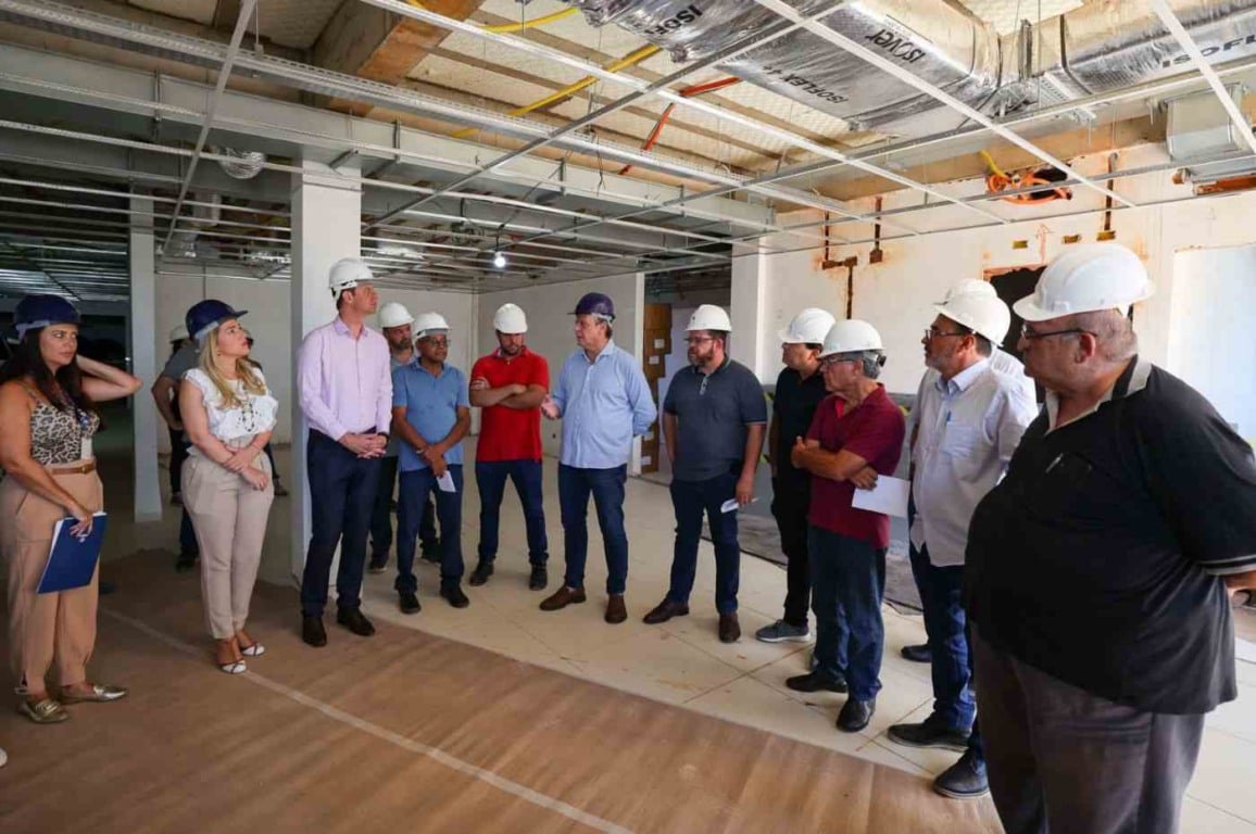 Obras de PA e Centro de Especialidades da Vila Progresso passam por vistoria de gestores e técnicos