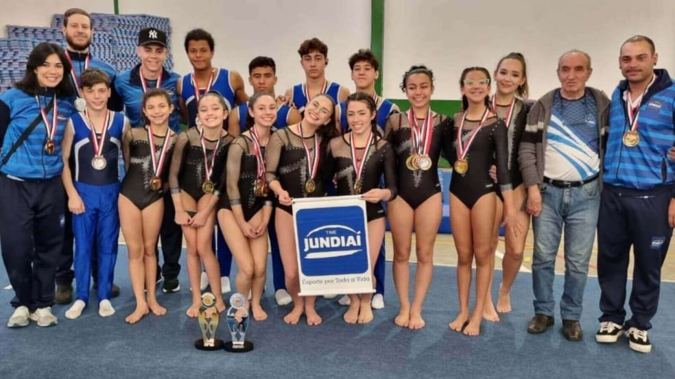 Time de ginástica feminina de Jundiaí