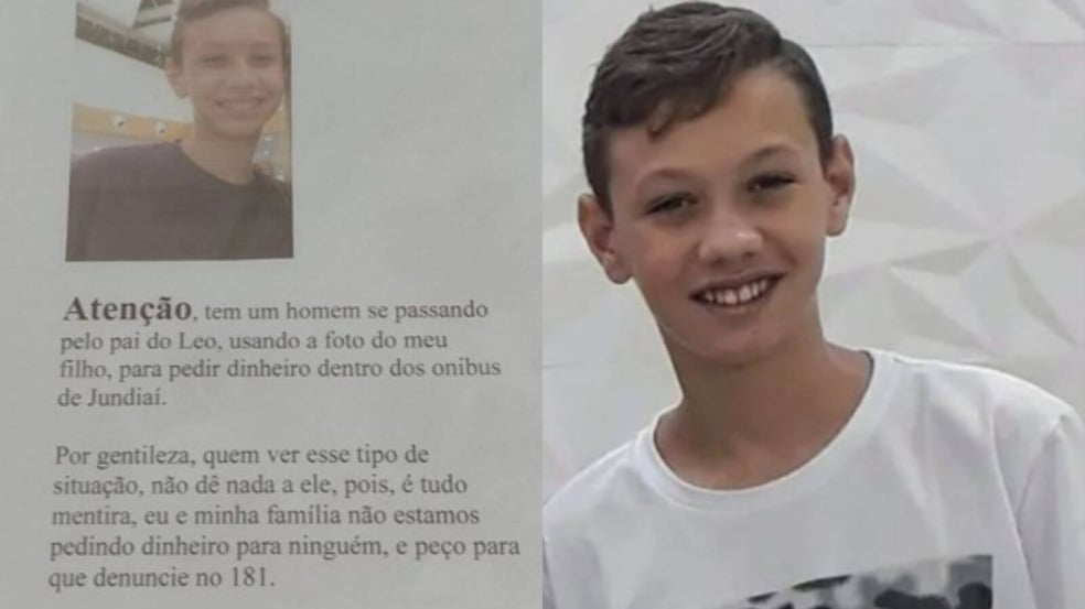 Golpista usa foto de adolescente que morreu em Jundiaí para pedir dinheiro em ônibus