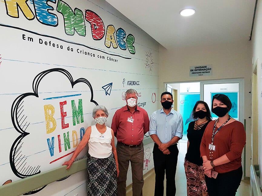 Deputado Alexandre Pereira no Grendacc. (Foto: Divulgação)