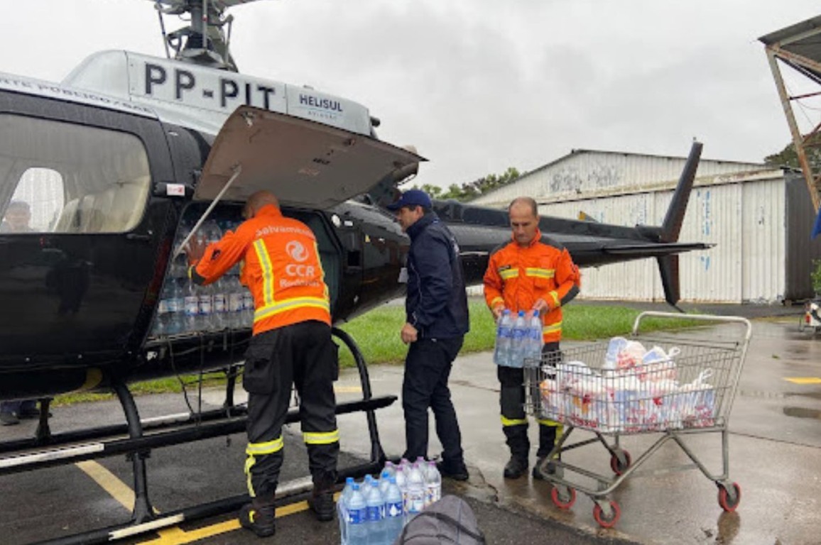 Grupo CCR doa 10 toneladas de mantimentos às vítimas das enchentes no RS Grupo CCR doa 10 toneladas de mantimentos às vítimas das enchentes no RS