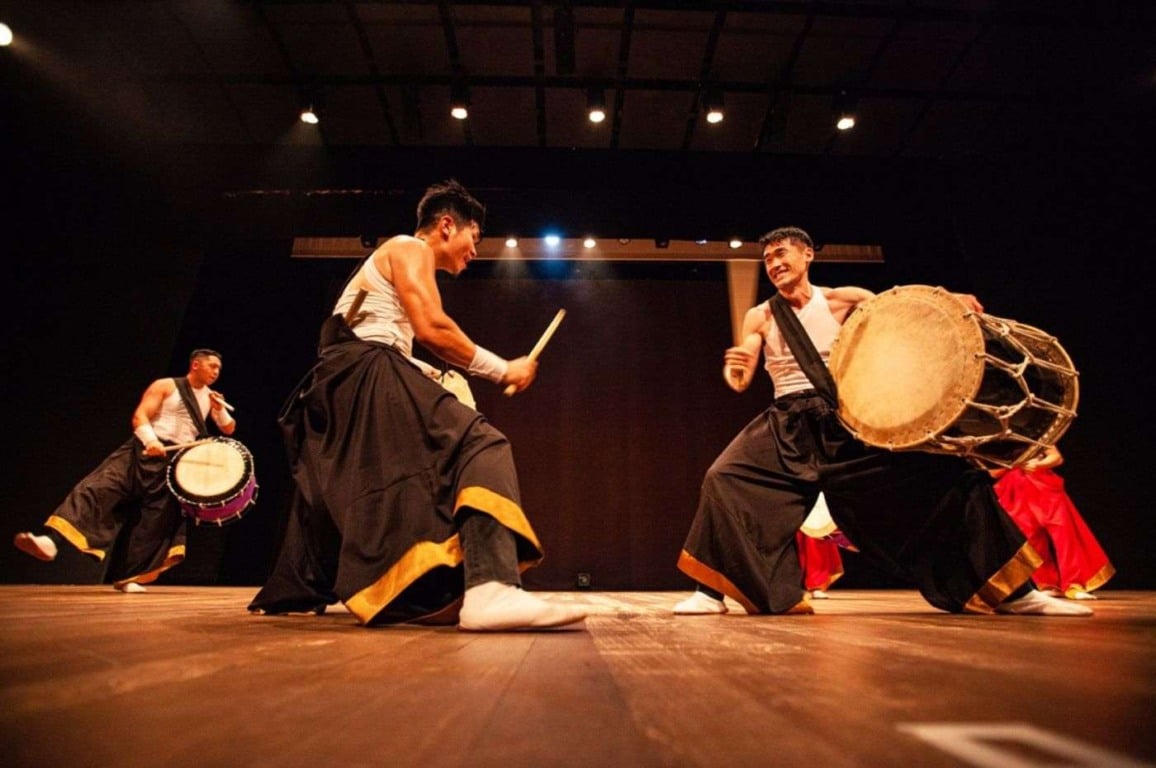 Grupo Wadan Taiko Ensemble. Foto: Divulgação
