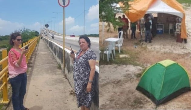 Grupo faz acampamento em ponte e salva 16 pessoas do suicídio