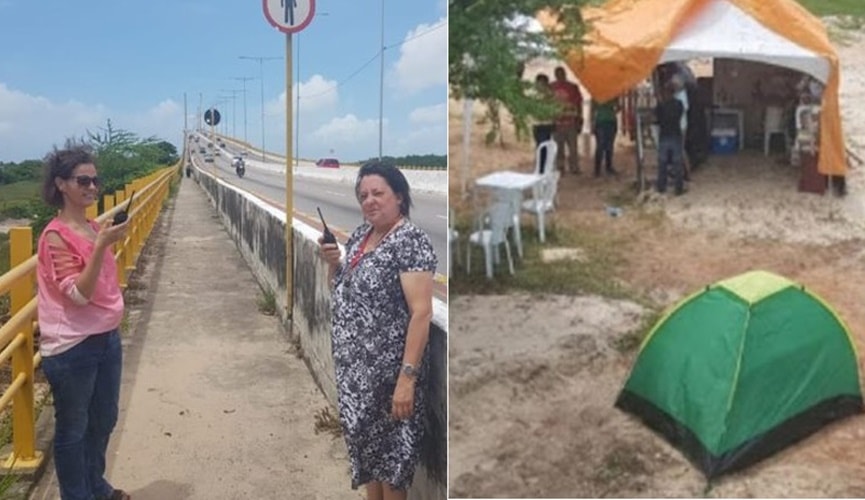 Grupo faz acampamento em ponte e salva 16 pessoas do suicídio