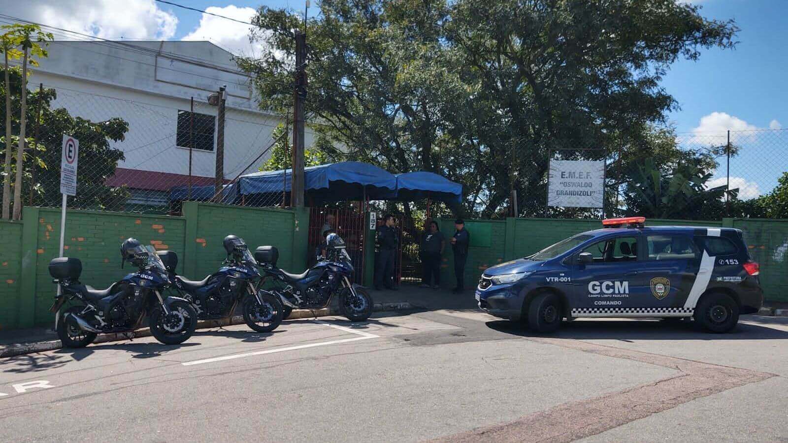 Viatura da Guarda Municipal de Campo Limpo Paulista