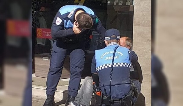 Guarda Municipal dá exemplo de amor ao próximo em Jundiaí