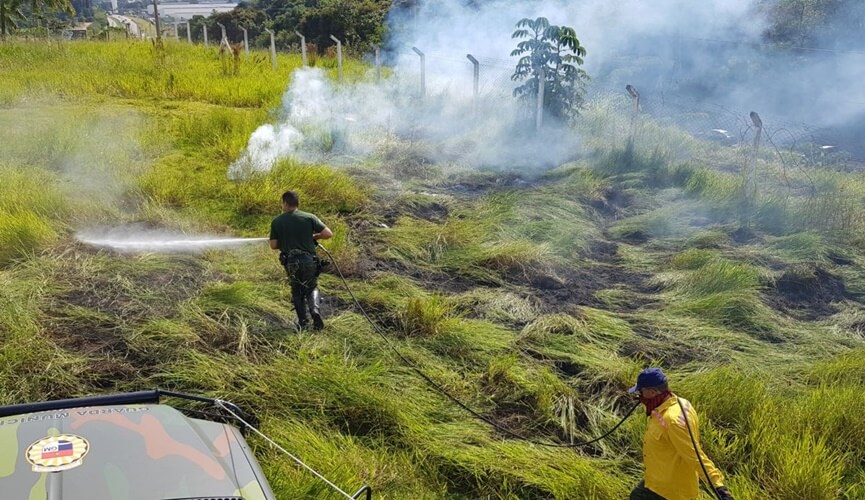 Guarda Municipal de Jundiaí faz alerta para risco de queimadas na região