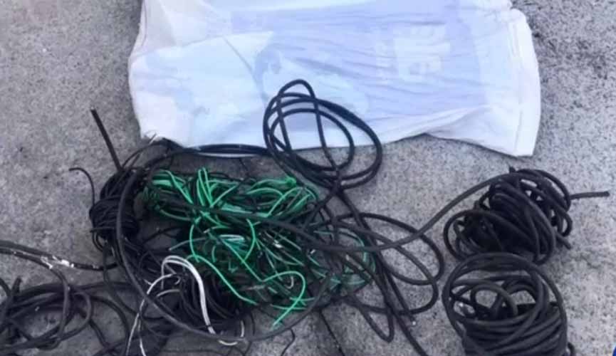 Fios de UPA foram furtados e Guarda Municipal deteve suspeitos